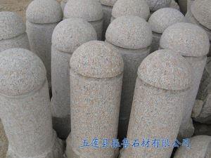 五莲花挡车柱